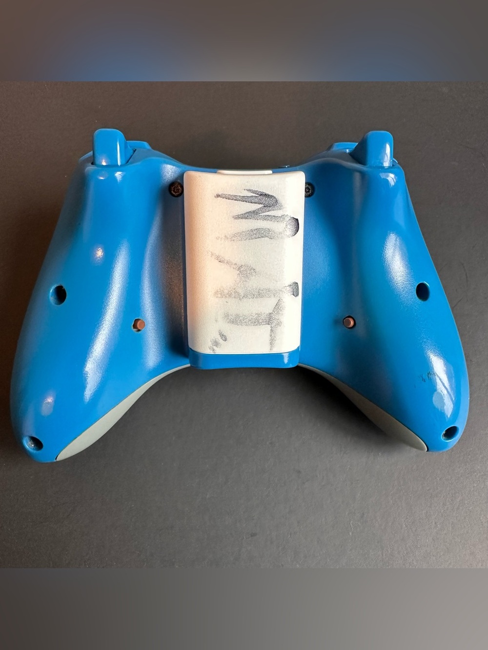 Microsoft Xbox 360 Wireless Controller Blue & Gray Limited Edition/ Tested✅ - Picture 6 of 7